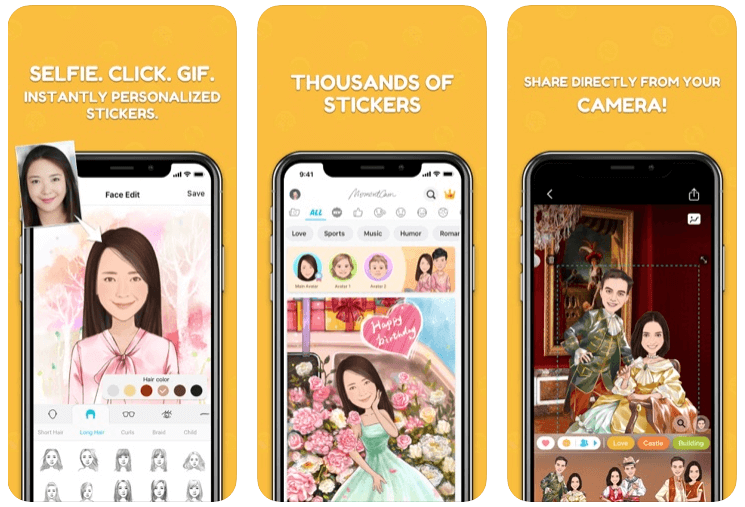 MomentCam Cartoons & Stickers MomentCam Cartoons & Stickers