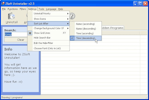 ZSoft Uninstaller